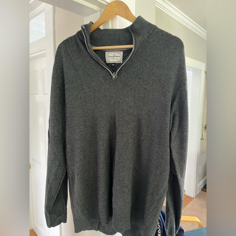 Gray Zip Up Sweater for Effortless Style